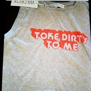 ⭐️Wildfox toke muscle tee